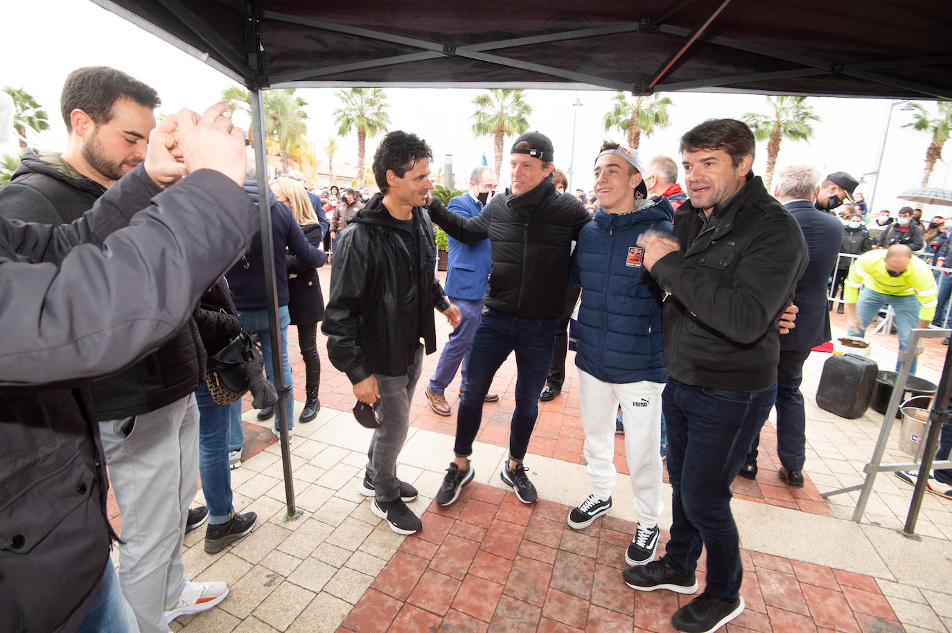 Fotos: Actos de homenaje a Pedro Acosta en Puerto de Mazarrón