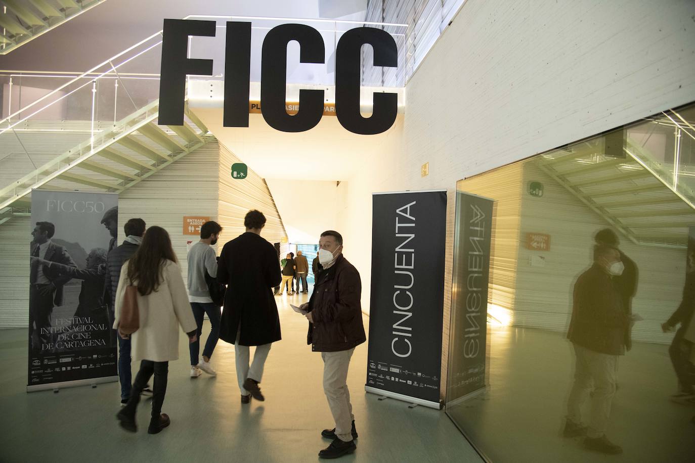 Fotos: Inauguración de la 50 edición del Festival Internacional de Cine de Cartagena (FICC)