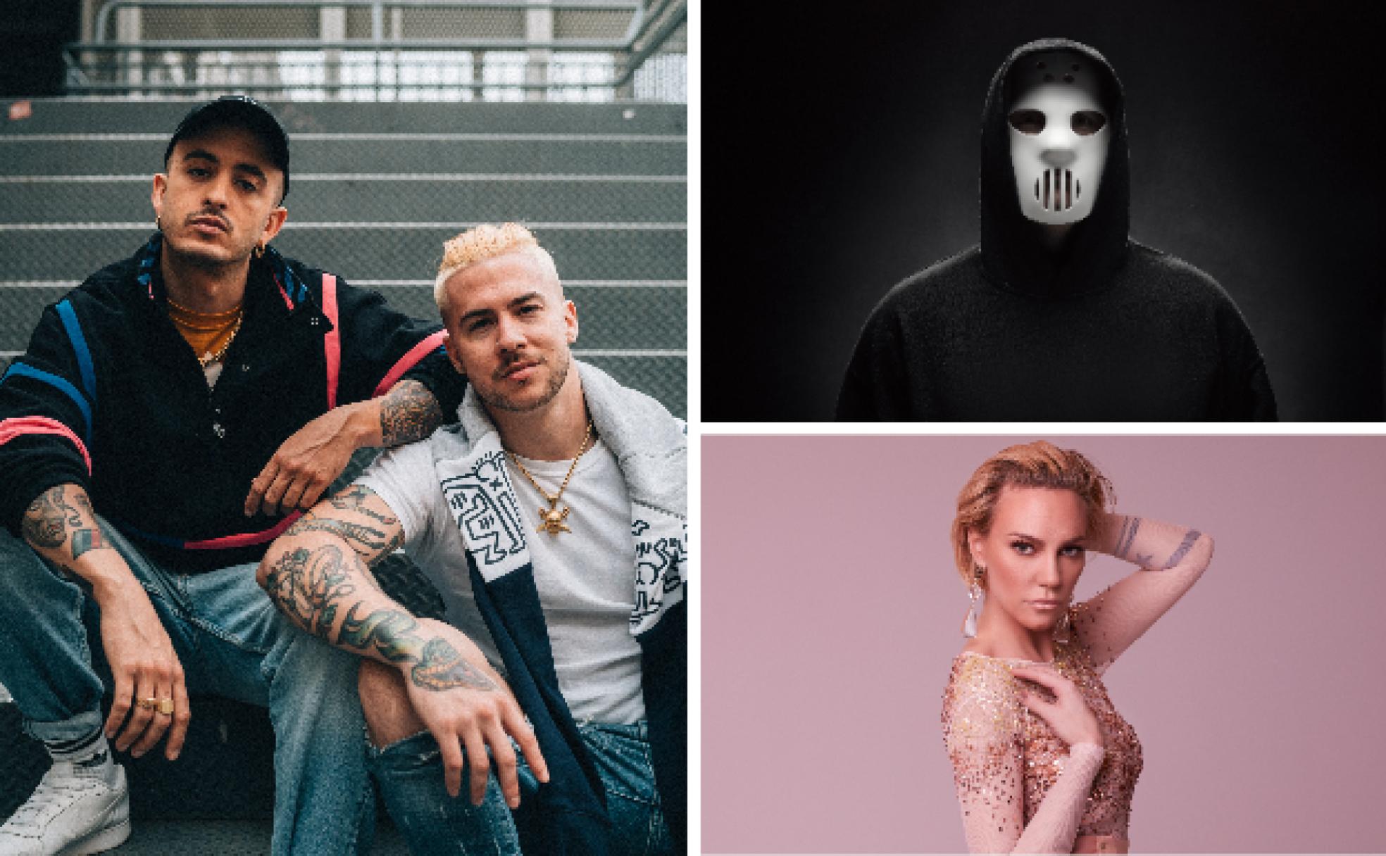 Los raperos Natos y Waor actuarán el próximo 17 de diciembre. Angerfist. Kate Ryan. 