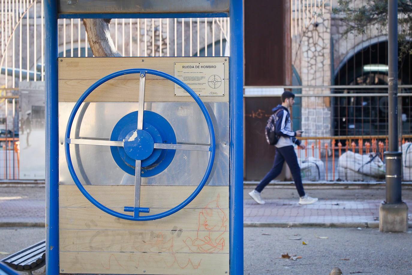 Fotos: Desperfectos de la Plaza Juan XXIII de Cartagena