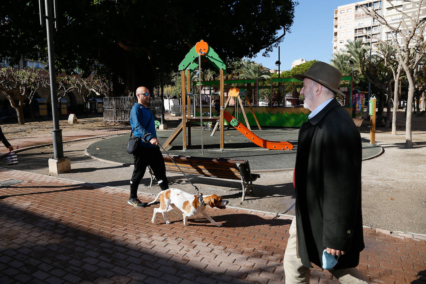 Fotos: Desperfectos de la Plaza Juan XXIII de Cartagena