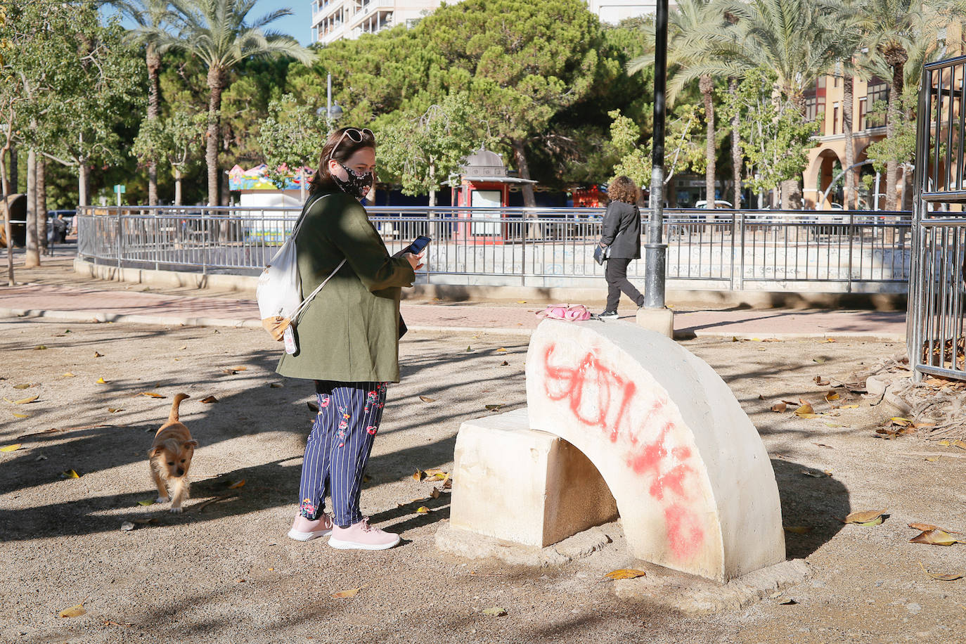 Fotos: Desperfectos de la Plaza Juan XXIII de Cartagena
