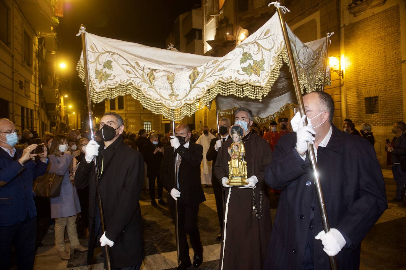 Fotos: La Virgen de la Arrixaca se traslada a la Catedral