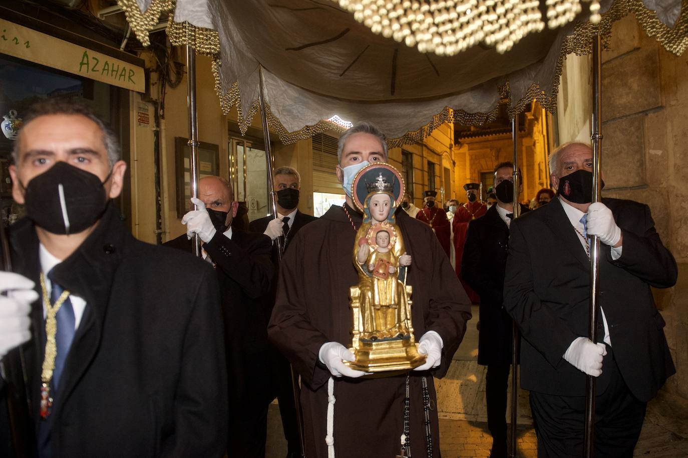 Fotos: La Virgen de la Arrixaca se traslada a la Catedral