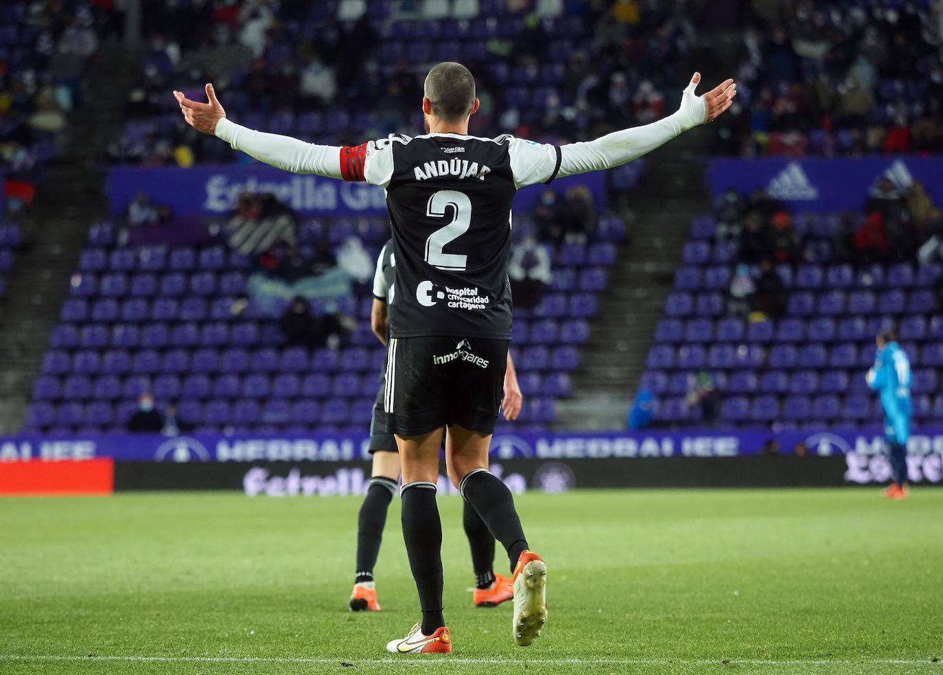 Fotos: La derrota del Cartagena contra el Valladolid, en imágenes