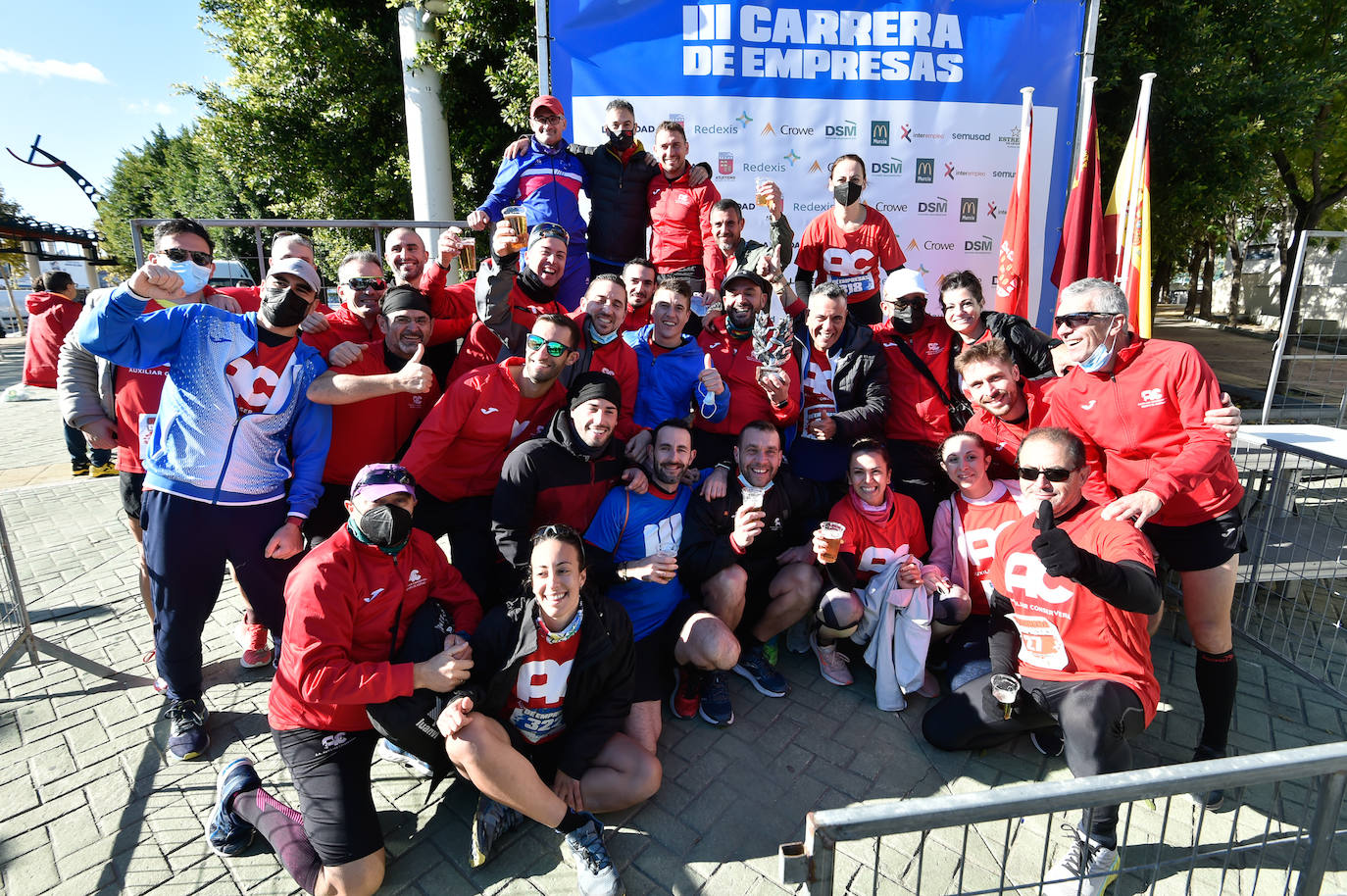 Fotos: III Carrera de Empresas en Murcia