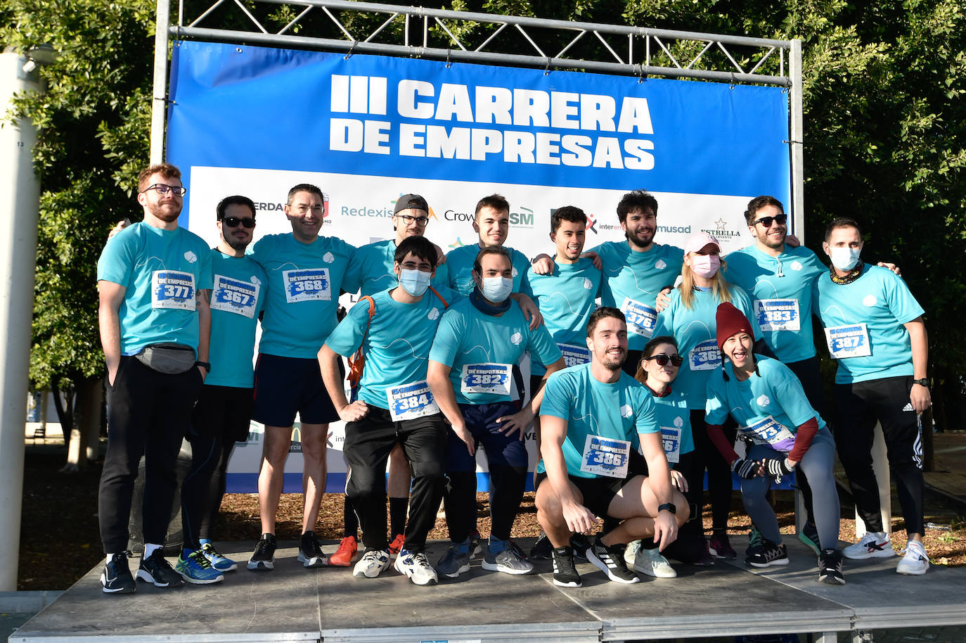 Fotos: III Carrera de Empresas en Murcia