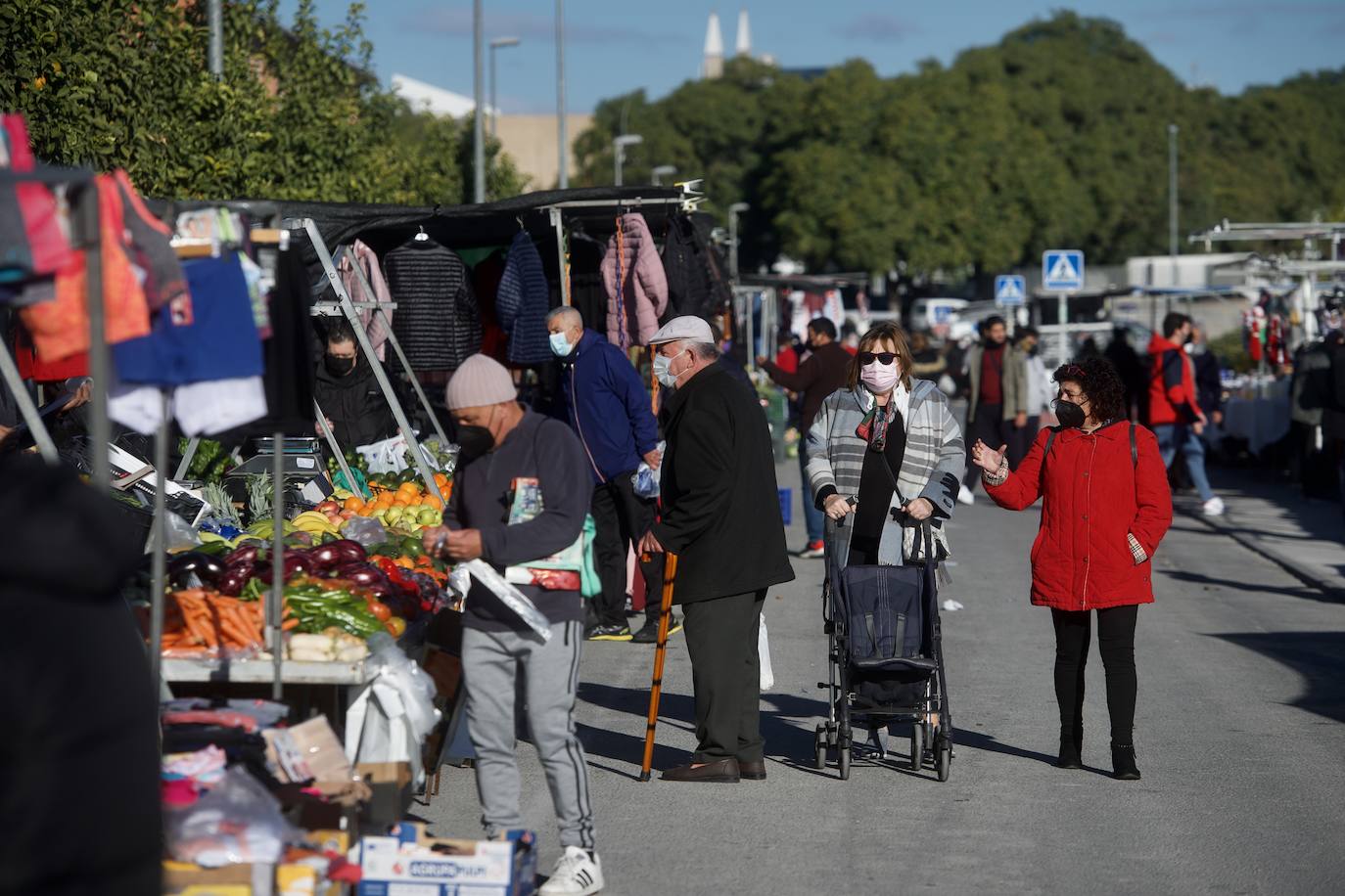 Fotos: El mercadillo dominical de Murcia se estrena junto a los juzgados
