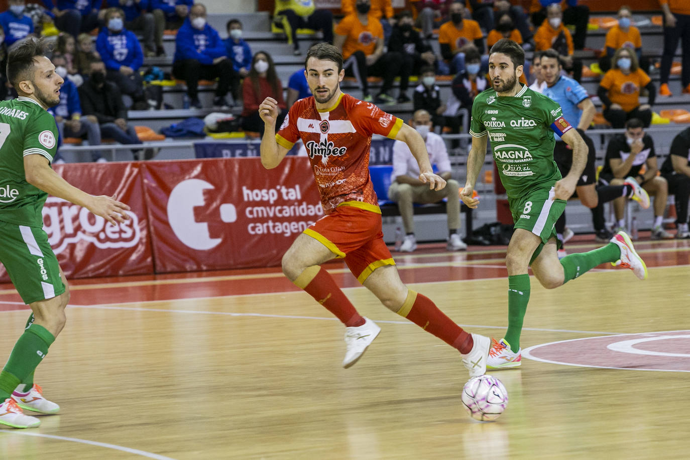 Fotos: El duelo entre Jimbee Cartagena y Osasuna Magna, en imágenes