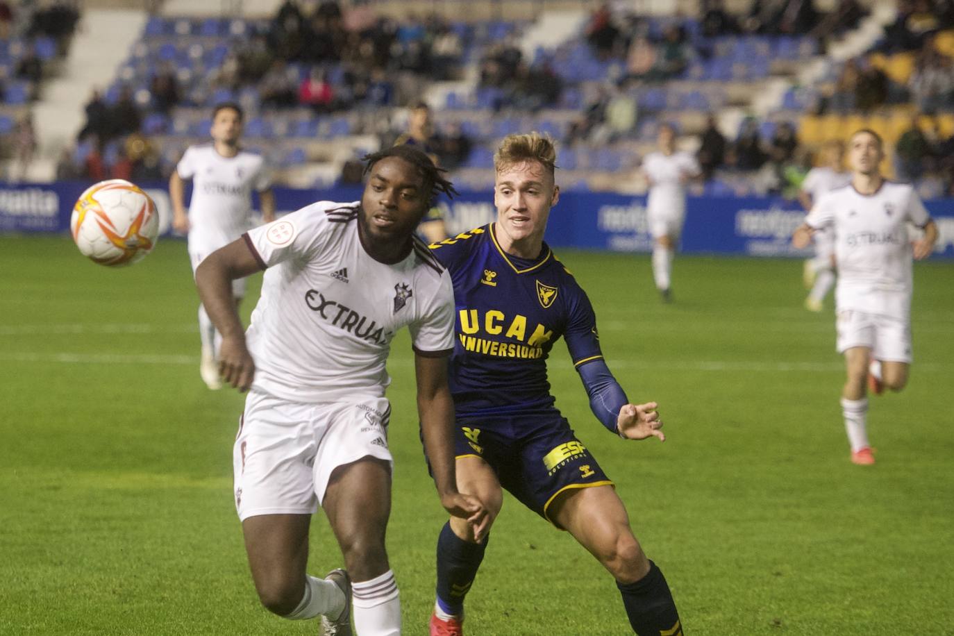 Fotos: La derrota del UCAM CF frente al Albacete Balompié, en imágenes