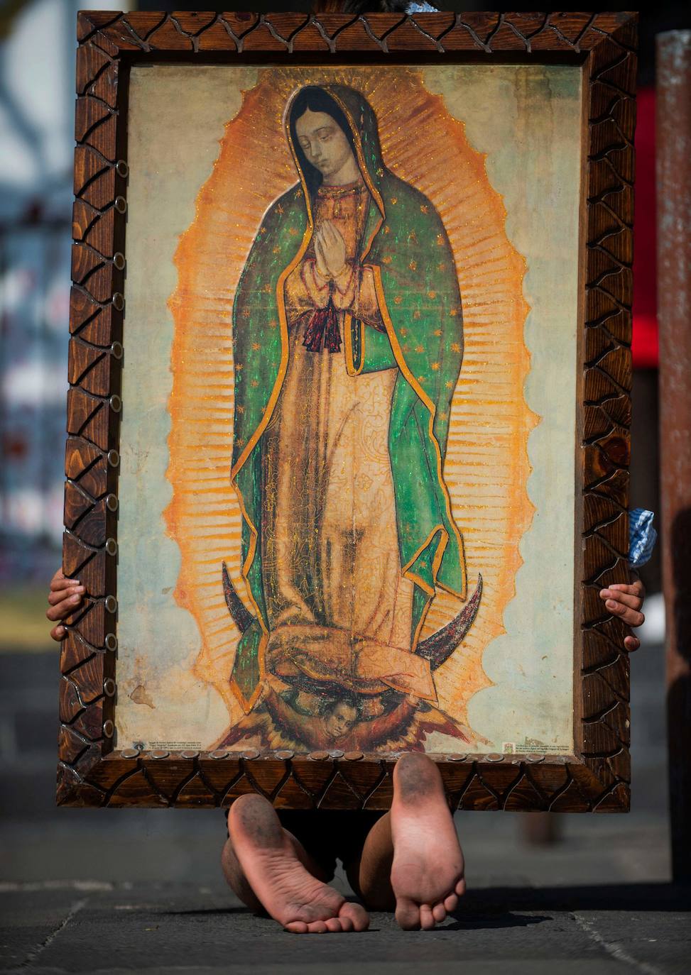 Fotos: Esperanza y medidas sanitarias para la Virgen de Guadalupe