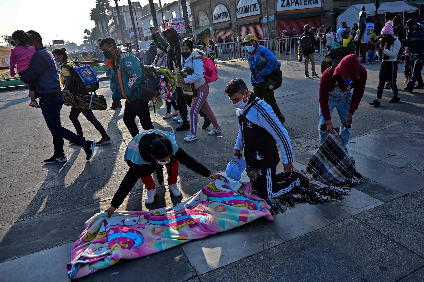Fotos: Esperanza y medidas sanitarias para la Virgen de Guadalupe