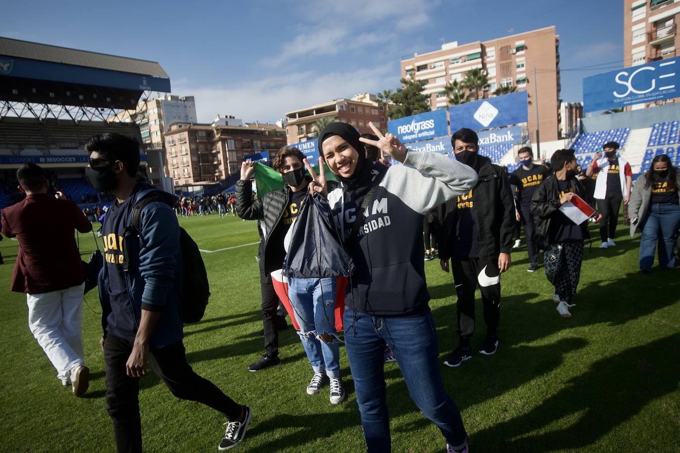 Fotos: La UCAM da la bienvenida a sus alumnos internacionales en La Condomina