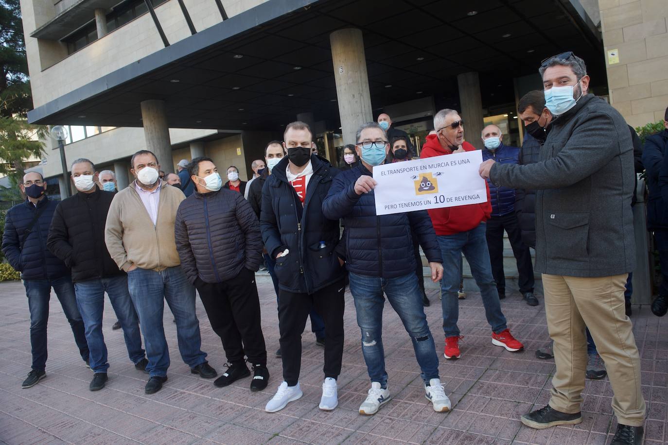 Fotos: Nueva protesta en Murcia por el servicio de autobús