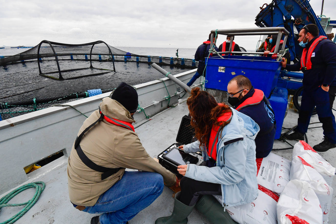 Fotos: Un sistema inteligente pionero reduce el impacto ambiental y el coste de la acuicultura