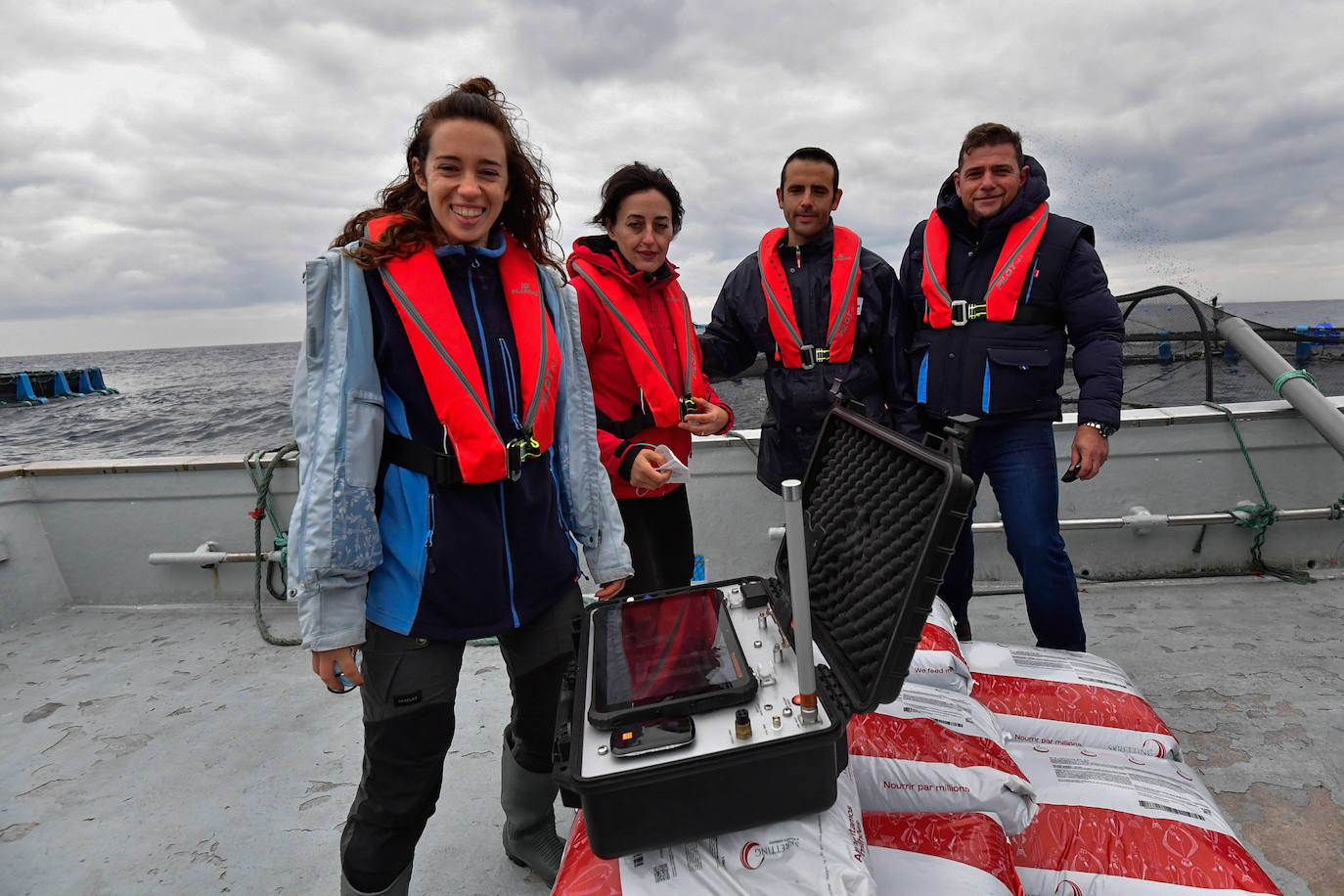 Fotos: Un sistema inteligente pionero reduce el impacto ambiental y el coste de la acuicultura