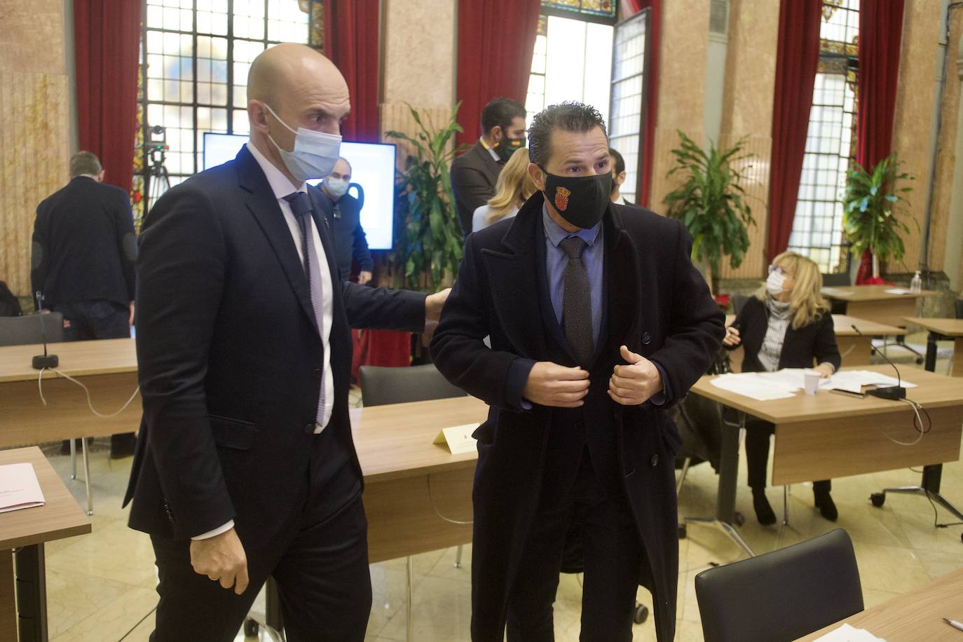 Fotos: Pleno municipal del Ayuntamiento de Murcia