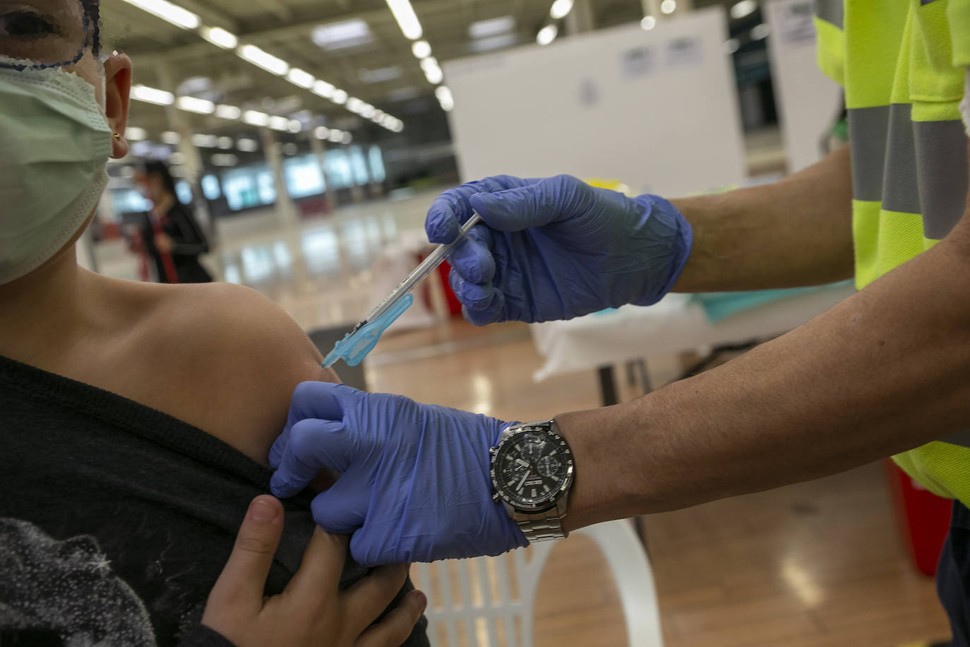 Fotos: Vacunas para 1.200 niños en Cartagena