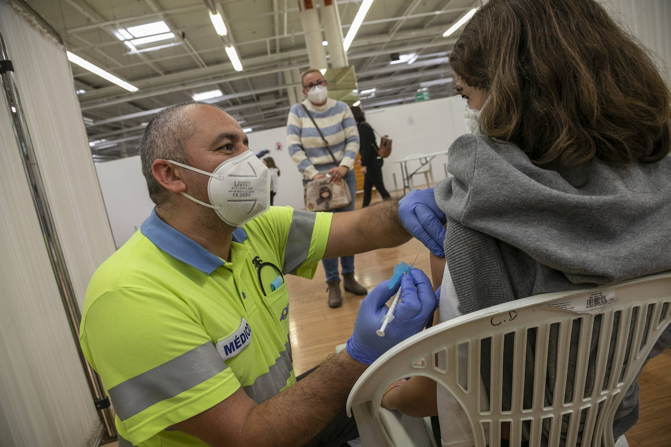 Fotos: Vacunas para 1.200 niños en Cartagena