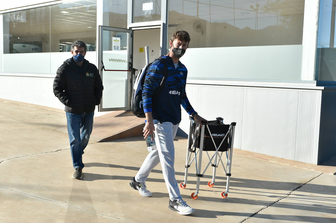 Fotos: Entrenamiento de Carlos Alcaraz en Murcia