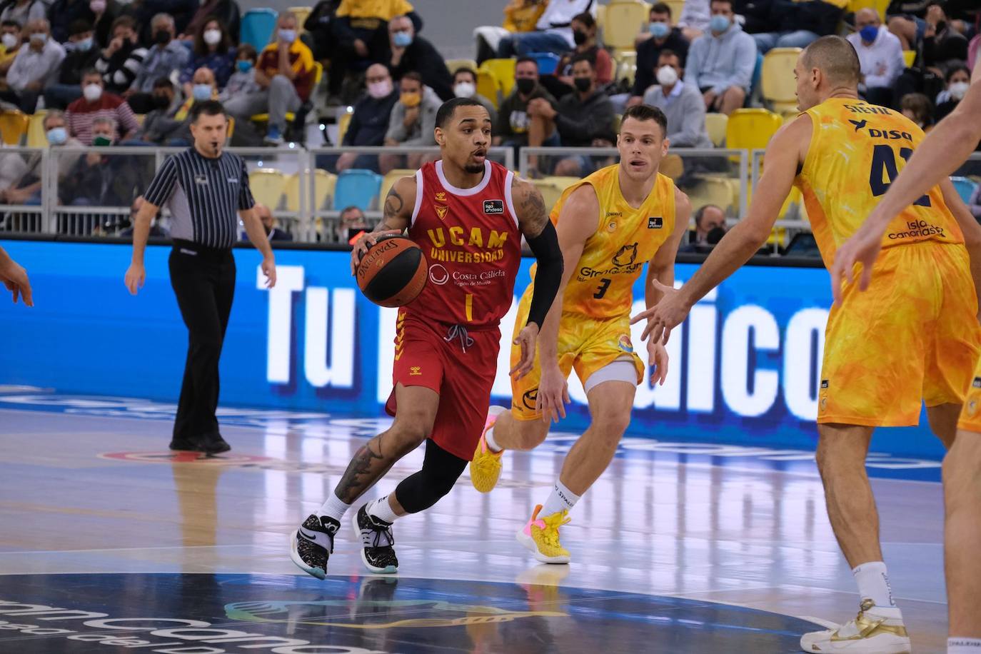 Fotos: Victoria del UCAM Murcia en Gran Canaria