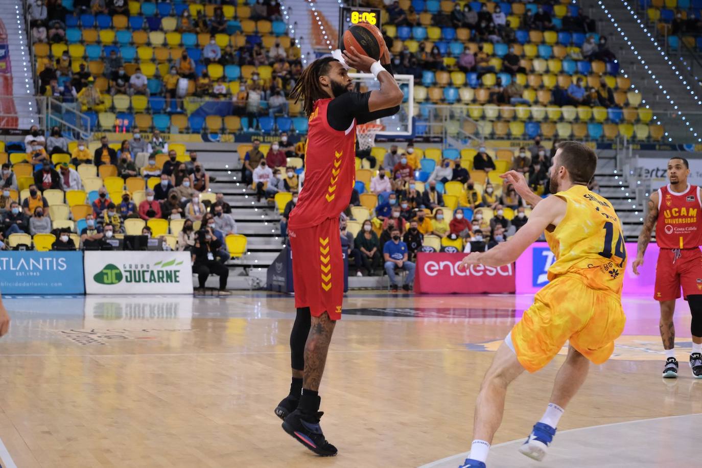 Fotos: Victoria del UCAM Murcia en Gran Canaria