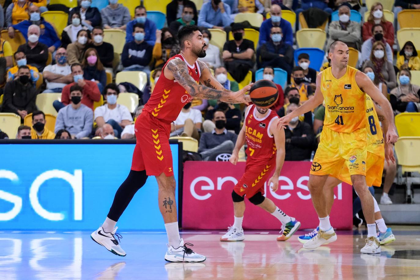 Fotos: Victoria del UCAM Murcia en Gran Canaria