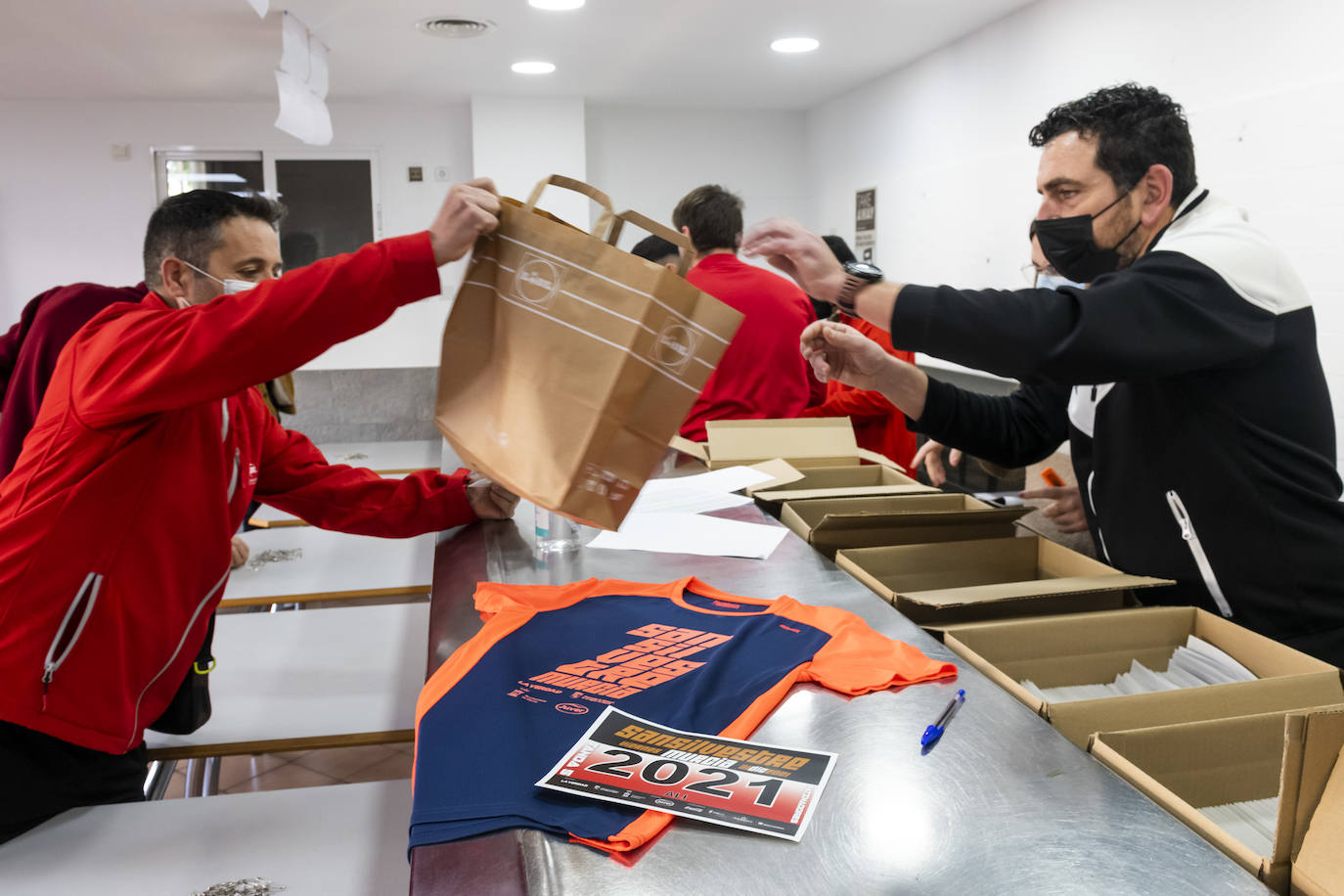 Fotos: Recogida de dorsales de la San Silvestre de Murcia