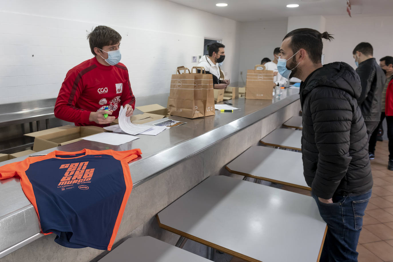 Fotos: Recogida de dorsales de la San Silvestre de Murcia