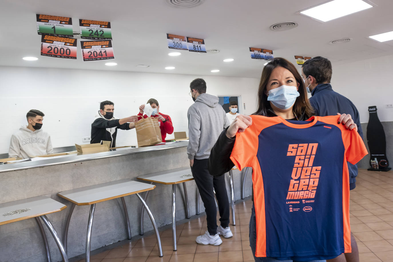 Fotos: Recogida de dorsales de la San Silvestre de Murcia