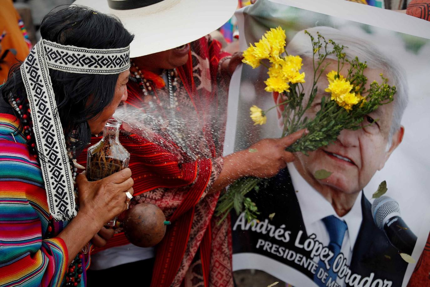 Fotos: Chamanes de Perú unen fuerzas para pedir que acabe la pandemia en 2022