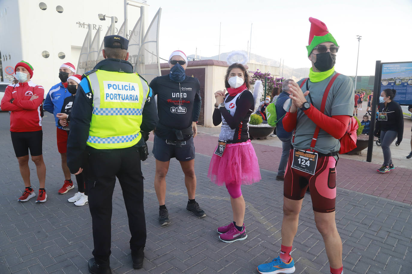 Fotos: El ambiente en la San Silvestre de Cartagena 2021, en imágenes