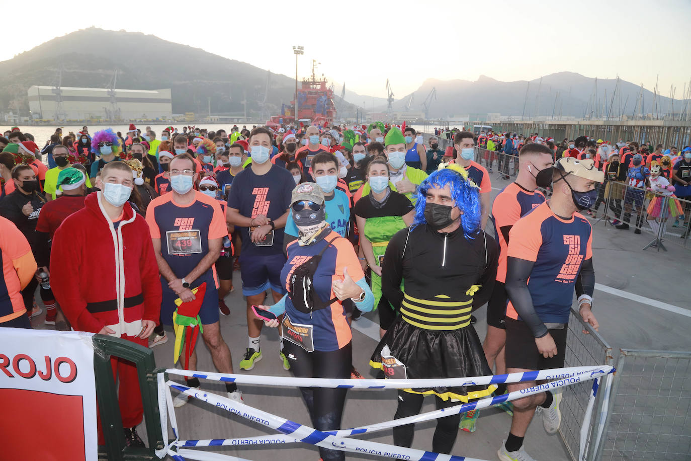 Fotos: El ambiente en la San Silvestre de Cartagena 2021, en imágenes