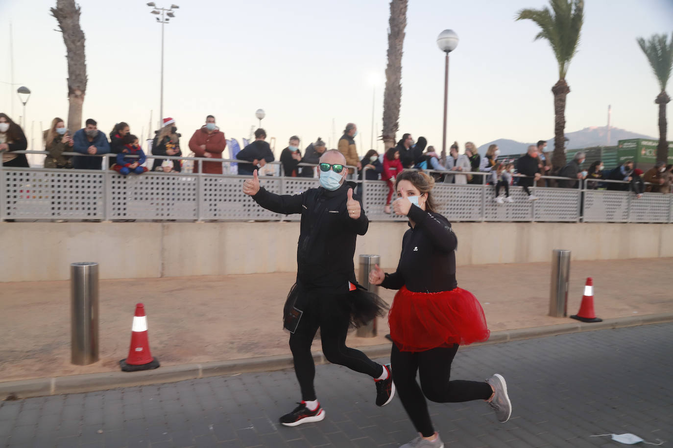 Fotos: El ambiente en la San Silvestre de Cartagena 2021, en imágenes