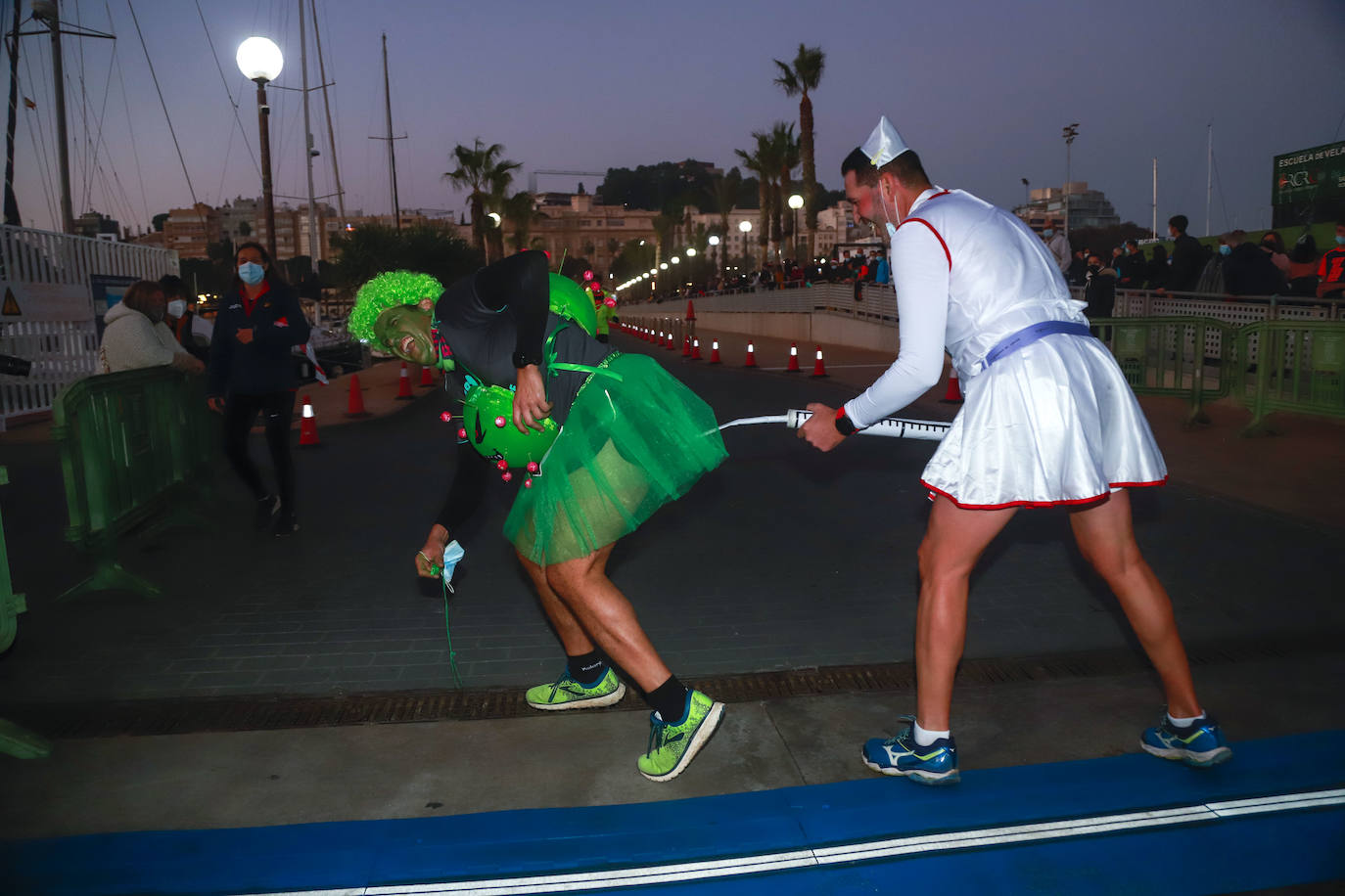 Fotos: El ambiente en la San Silvestre de Cartagena 2021, en imágenes