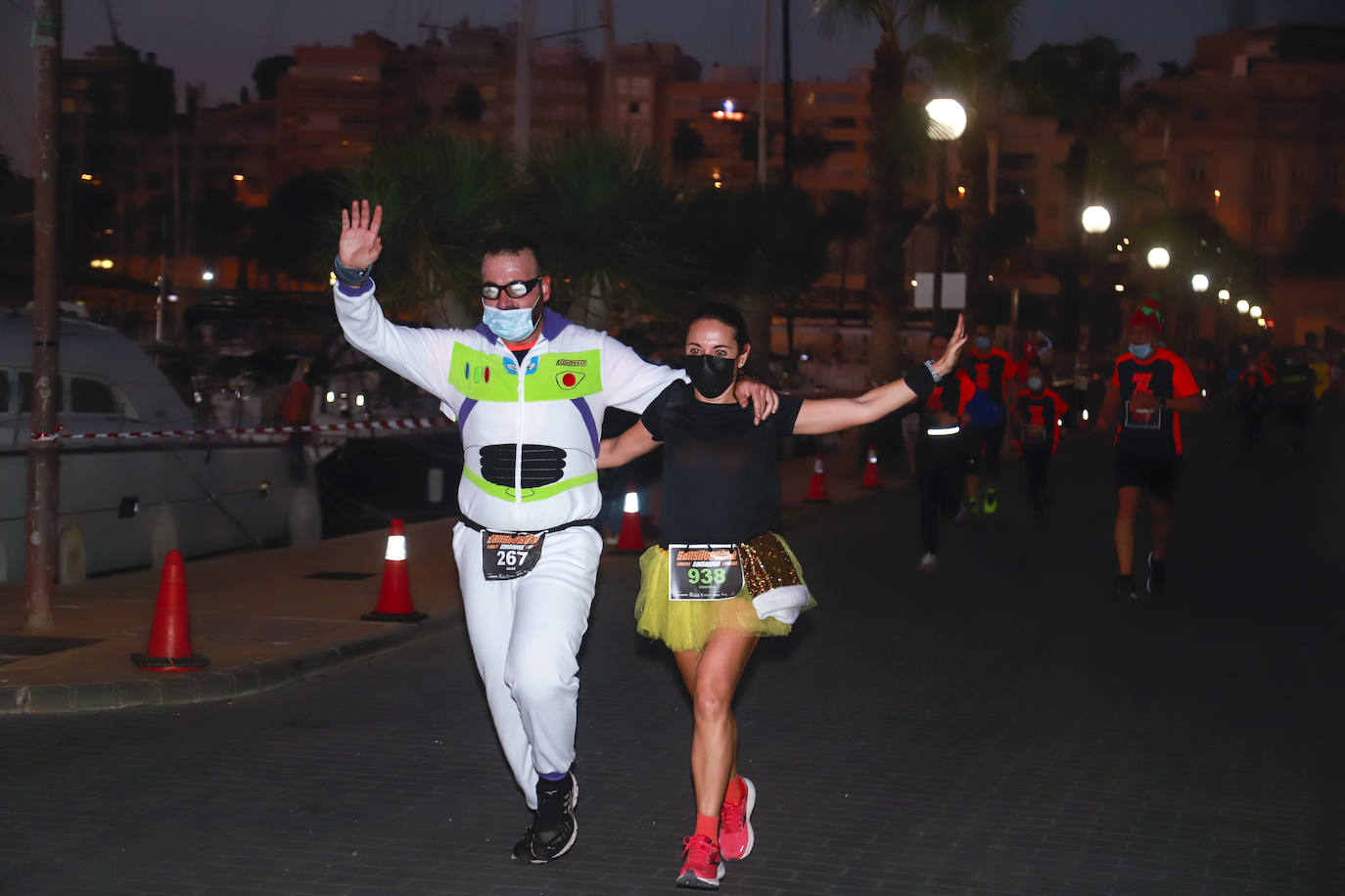 Fotos: El ambiente en la San Silvestre de Cartagena 2021, en imágenes
