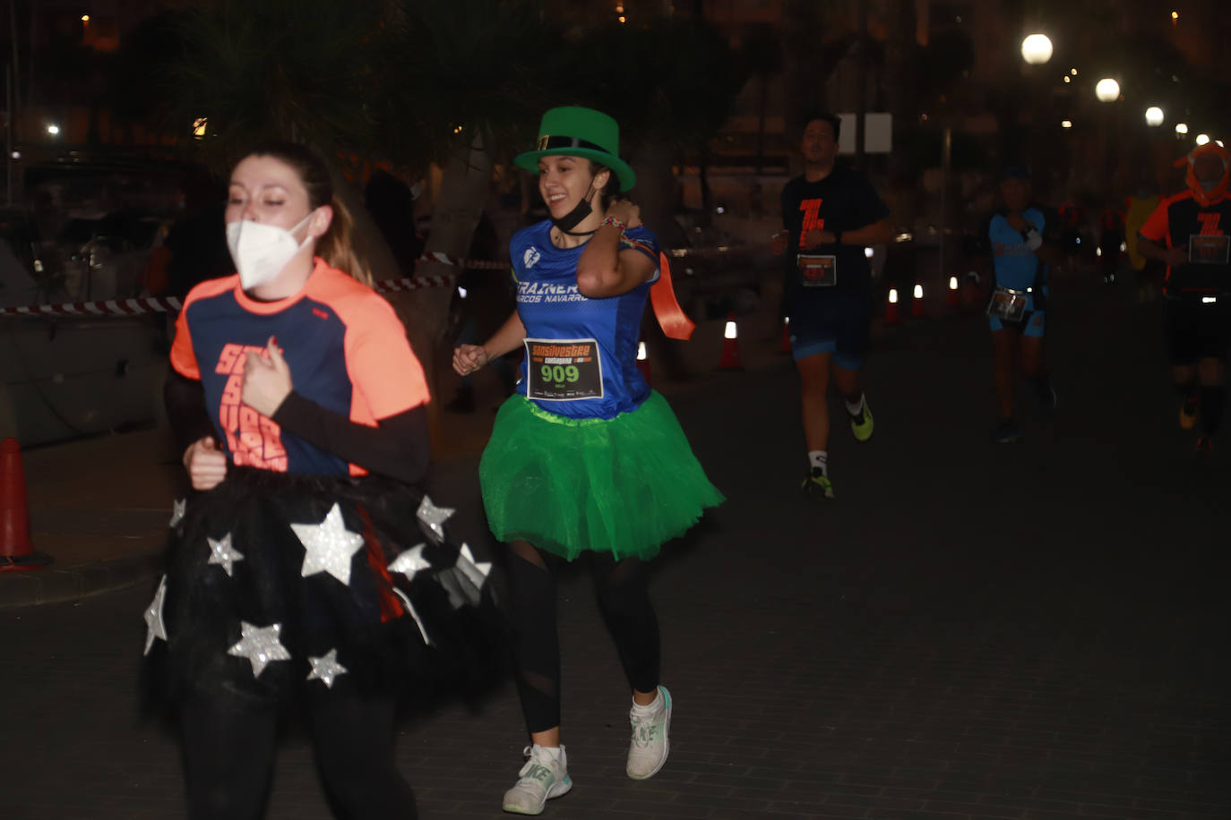 Fotos: El ambiente en la San Silvestre de Cartagena 2021, en imágenes