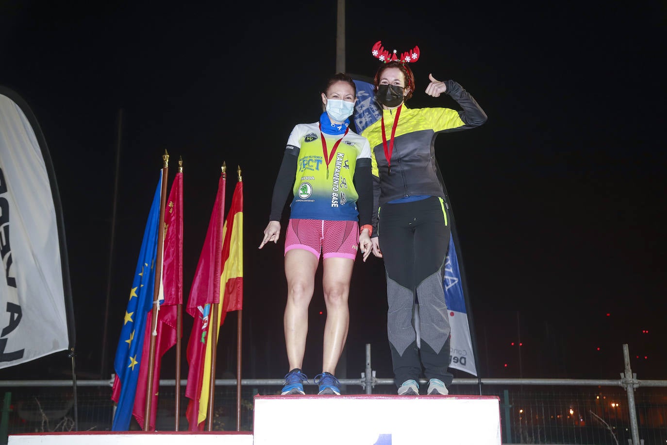 Fotos: La celebración de los ganadores en la San Silvestre de Cartagena 2021