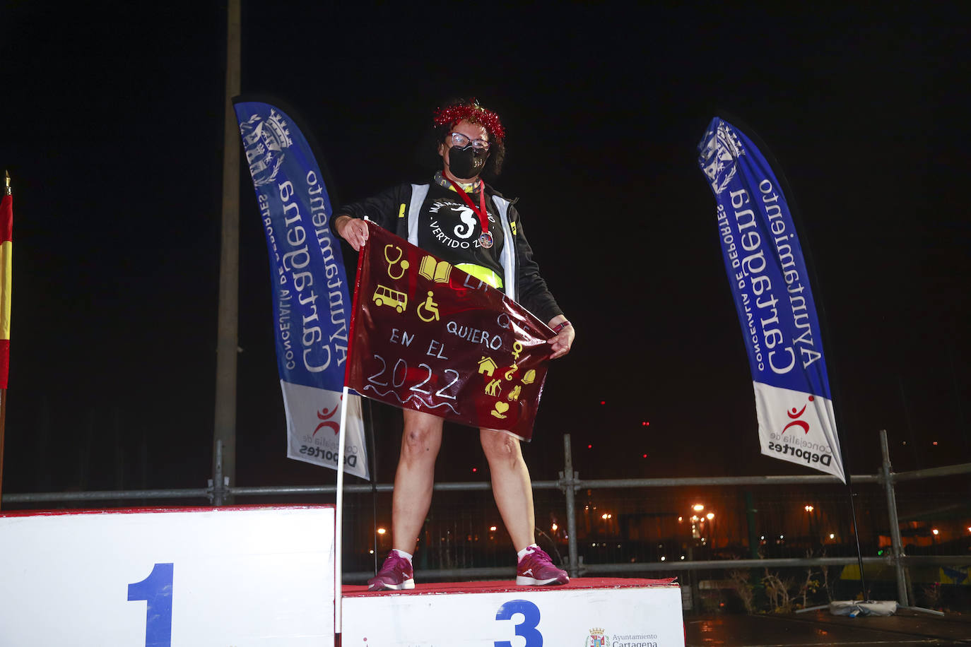 Fotos: La celebración de los ganadores en la San Silvestre de Cartagena 2021