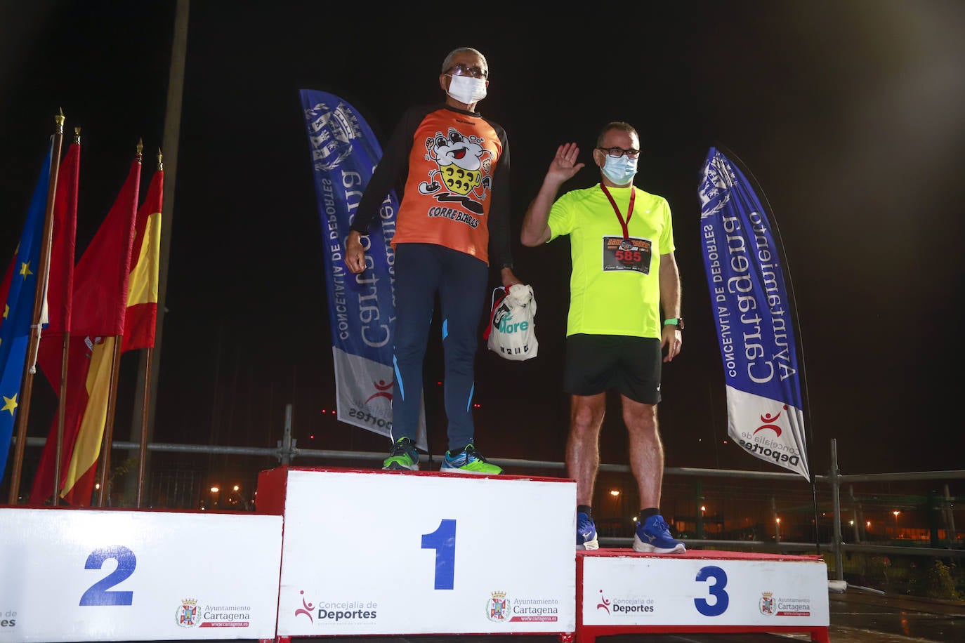 Fotos: La celebración de los ganadores en la San Silvestre de Cartagena 2021