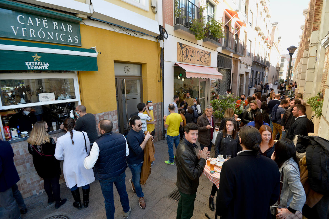 Fotos: Murcia llena las terrazas en una &#039;Tardevieja&#039; primaveral