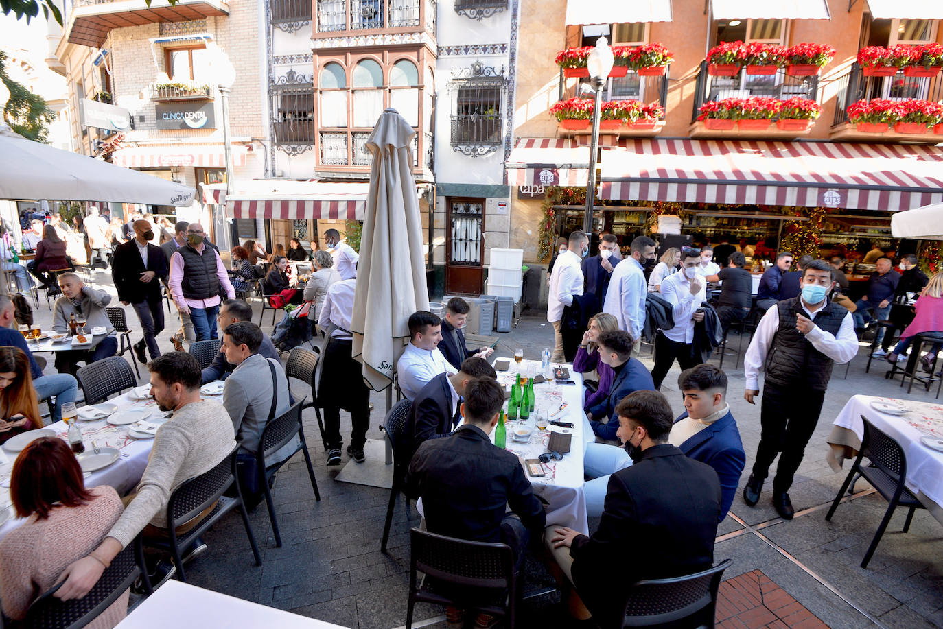 Fotos: Murcia llena las terrazas en una &#039;Tardevieja&#039; primaveral