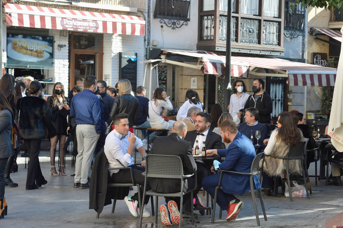 Fotos: Murcia llena las terrazas en una &#039;Tardevieja&#039; primaveral