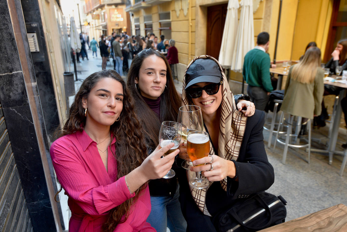Fotos: Murcia llena las terrazas en una &#039;Tardevieja&#039; primaveral