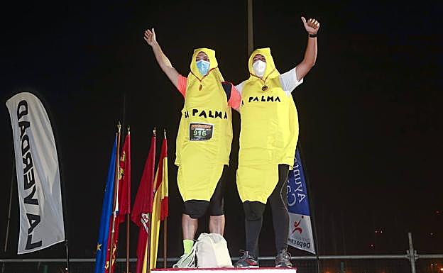 Galería. La celebración de los ganadores en la ciudad portuaria.