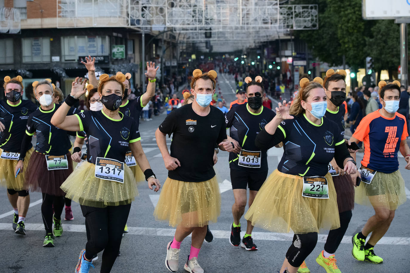 Fotos: Los mejores disfraces de la San Silvestre de Murcia 2021