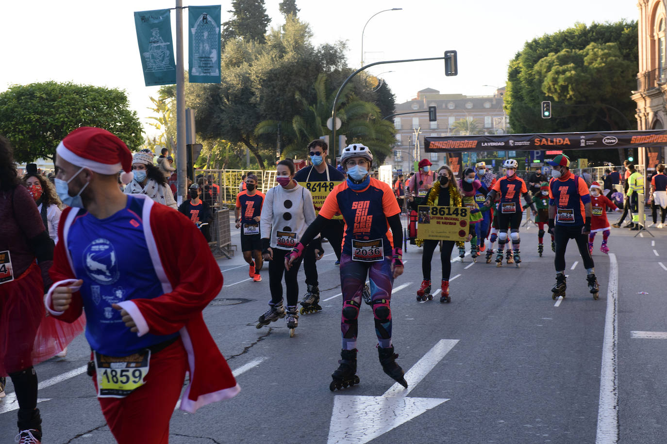 Fotos: Los mejores disfraces de la San Silvestre de Murcia 2021