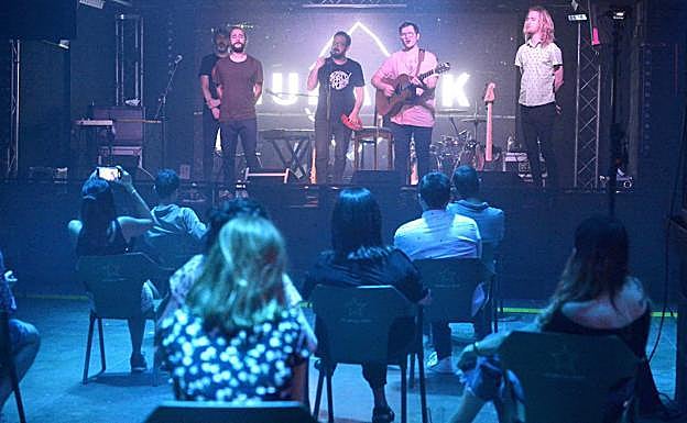 Concierto de Nunatak en la Sala REM de Murcia, el 19 de junio de 2020. 