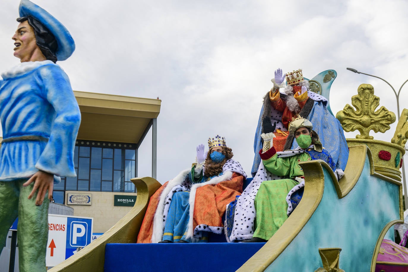 Fotos: Los Reyes Magos en carroza por las pedanías de Murcia, en imágenes