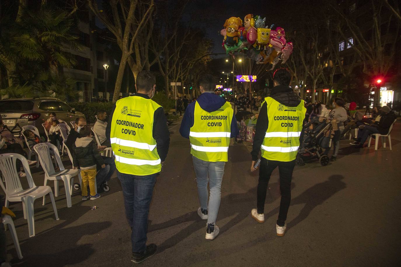Fotos: Cabalgata de los Reyes Magos en Cartagena